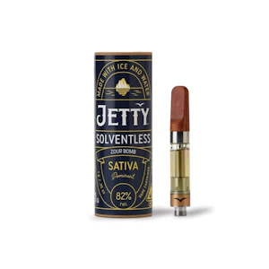 Jetty - Zour Bomb | Solventless 1g 510 Cart | Jetty