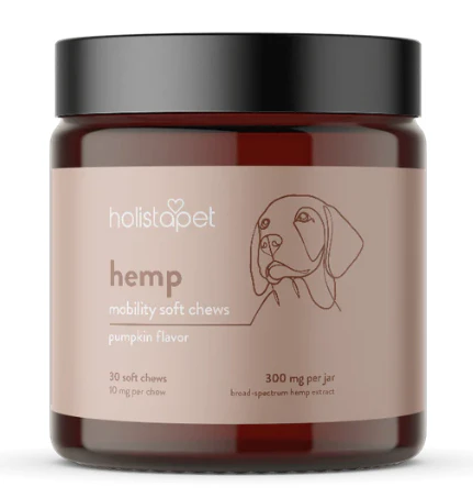 HolistaPet - Holistapet CBD Mobility Soft Chews for Dogs - Pumpkin 300 CBD - 30ct Main Image