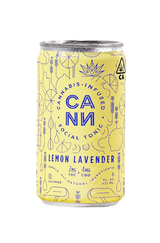 Cann - Lemon Lavender Social Tonic - 6pk - Cann Main Image