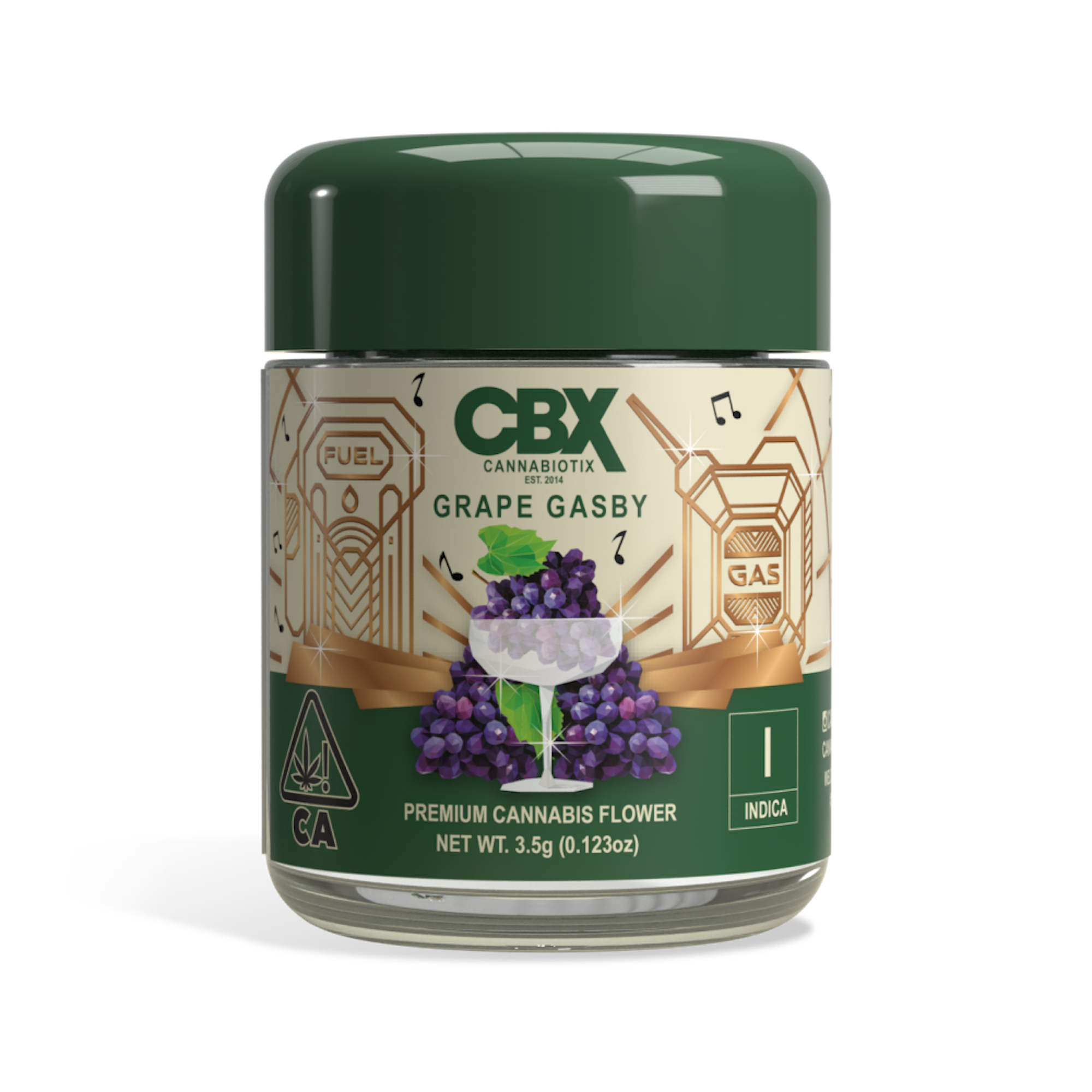 Grape Gasby 34% THC | Cannabiotix - CBX | 3.5g Flower - E