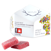 Huckleberry 100mg Gummies - Wyld