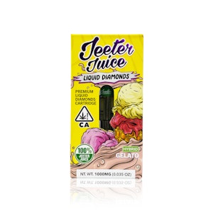 JEETER - JEETER JUICE - Cartridge - Gelato - Liquid Diamonds - 1G