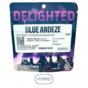 DELIGHTED - Delighted - Blue Andeze - Flower - 3.5g