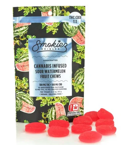 SMOKIEZ - 1:1 SOUR WATERMELON - SMOKIEZ Main Image