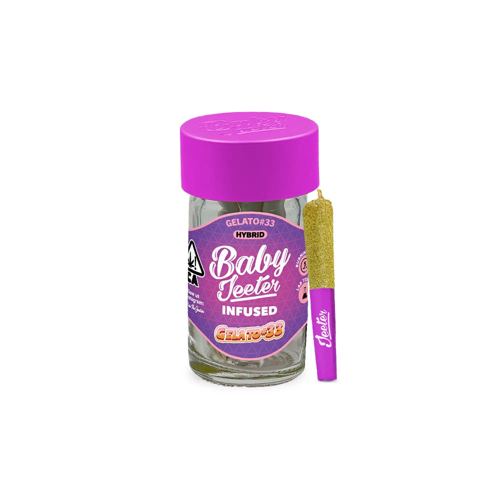 Jeeter - BABY JEETER 5 PACK INFUSED - GELATO .5G - JEETER Main Image
