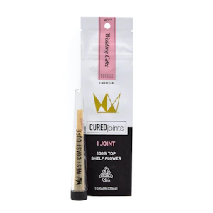 West Coast Cure - WEDDING CAKE PREROLL 1G - WEST COAST CURE