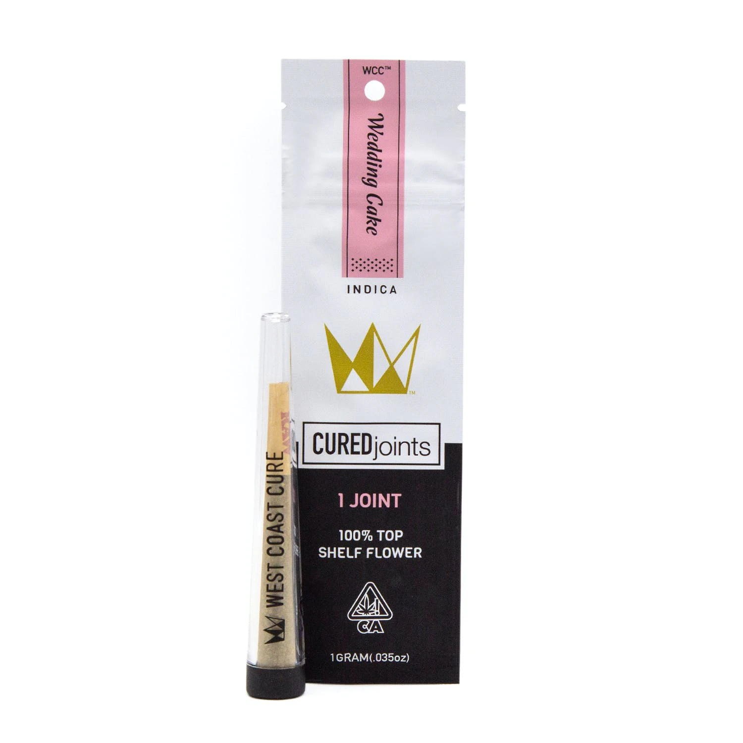 West Coast Cure - WEDDING CAKE PREROLL 1G - WEST COAST CURE Main Image