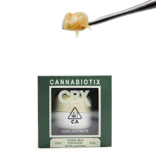 CBX - ROSIN BADDER - CEREAL MILK 1G - CANNABIOTIX