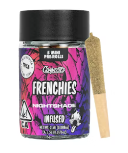 CONNECTED - FRENCHIES INFUSED 5 PACK - NIGHTSHADE .5G - CONNECTED