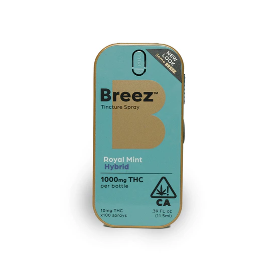 Breez - HYBRID ROYAL TINCTURE SPRAY 1000MG - BREEZ Main Image
