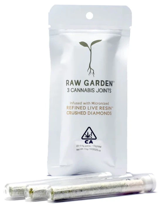 Raw Garden - 3 PACK DIAMONDS - PURPLE PATRICK .5G - RAW GARDEN Main Image