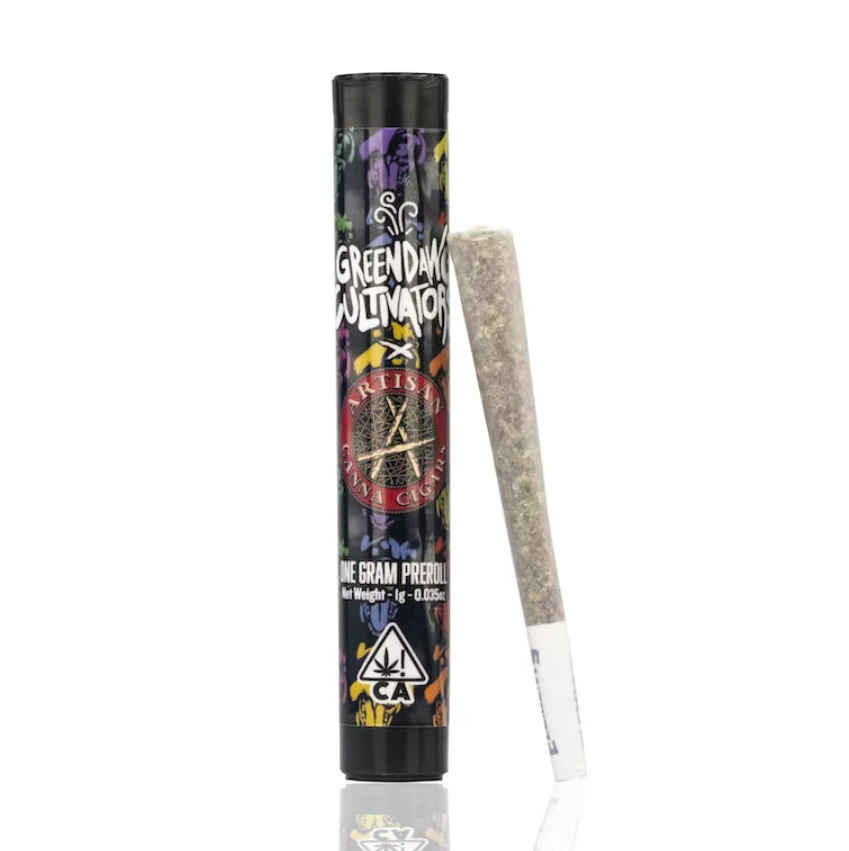 Artisan Canna Cigars - GUAVAZ BY GREEN DAWG 1G - ARTISAN CANNA CIGAR Main Image