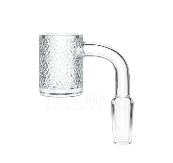 FTE - GLASS - PATTERNED THICK 4MM QUARTZ BANGER NAIL - FTE - GLASS Main Image