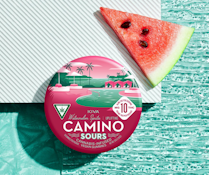 CAMINO SOURS - WATERMELON SPRITZ 100MG - KIVA CONFECTIONS