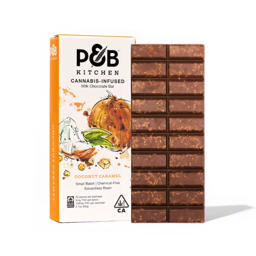 Papa & Barkley - COCONUT CARAMEL CHOCOLATE 100MG - PAPA & BARKLEY Main Image