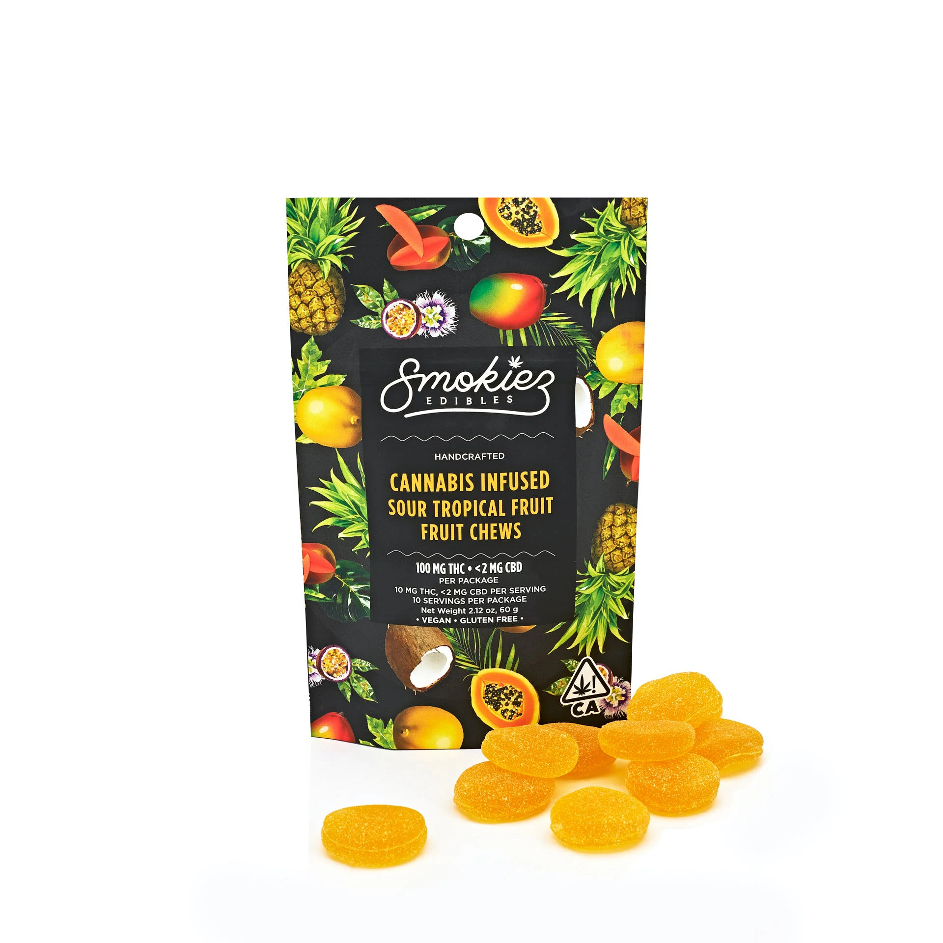 SMOKIEZ - SOUR TROPICAL FRUIT 100MG - SMOKIEZ Main Image