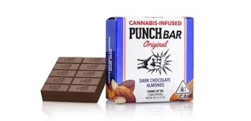 DARK CHOCOLATE ALMONDS 100MG - PUNCH EDIBLES & EXTRACTS