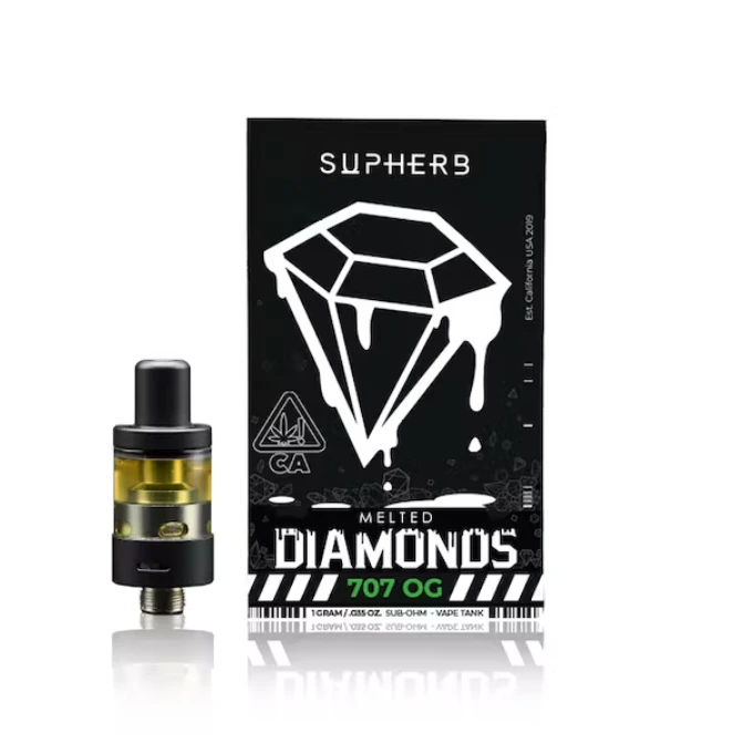 SUPHERB - 707 OG MELTED DIAMONDS 1G - SUPHERB Main Image