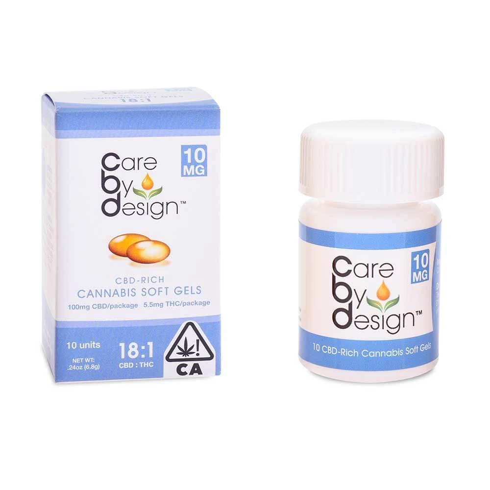 Care By Design - 18:1 SOFT GELS (10) - CARE BY DESIGN Main Image