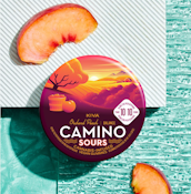 CAMINO SOURS - 1:1 CBD ORCHARD PEACH - KIVA CONFECTIONS