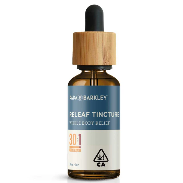 Papa & Barkley - 30:1 CBD RICH RELEAF TINCTURE 30ML - PAPA & BARKLEY Main Image