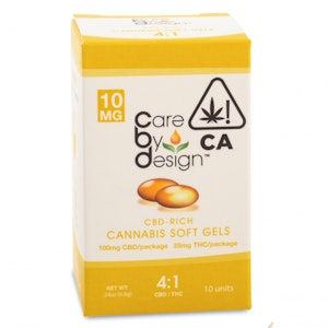 CARE BY DESIGN - 4:1 SOFT GELS (10) - CARE BY DESIGN