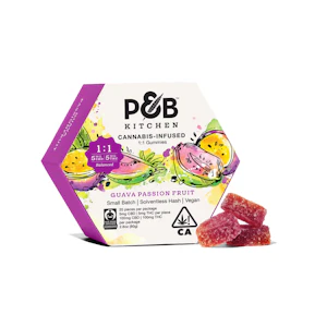 Papa & Barkley - GUAVA PASSIONFRUIT 1:1 GUMMIES - PAPA & BARKLEY