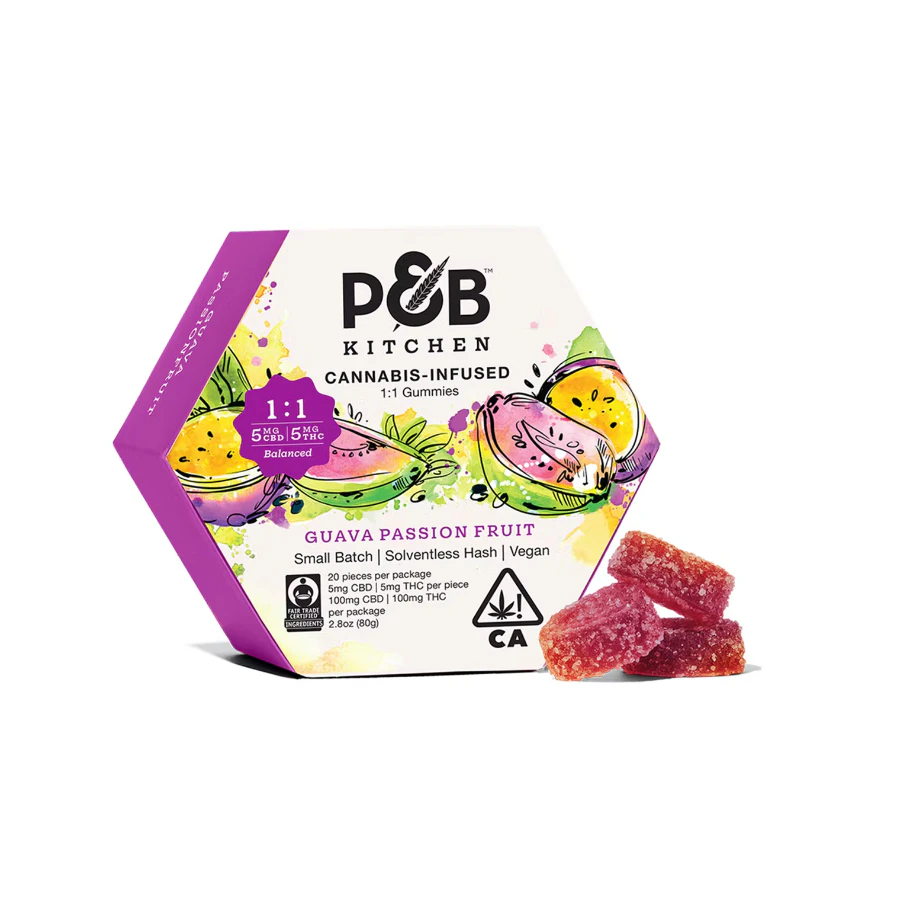 Papa & Barkley - GUAVA PASSIONFRUIT 1:1 GUMMIES - PAPA & BARKLEY Main Image