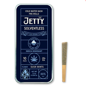 JETTY EXTRACTS - GUSH MINTS SOLVENTLESS (10PK) - JETTY EXTRACTS