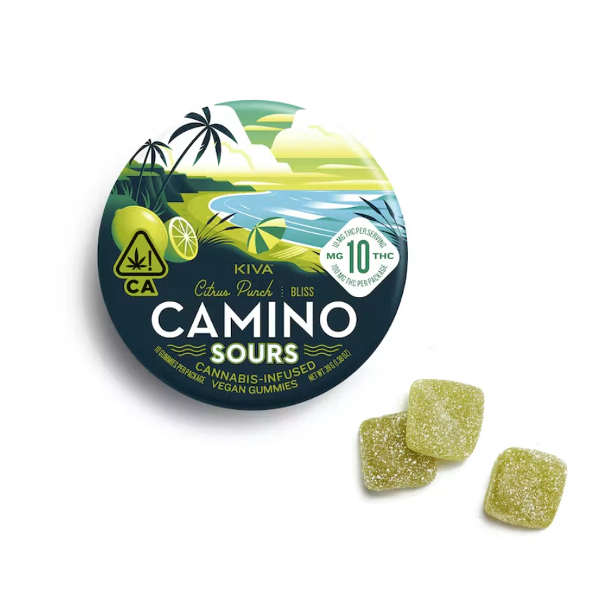 Kiva Confections - CAMINO - CITRUS PUNCH SOURS 100MG - KIVA CONFECTIONS Main Image