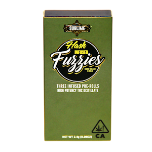 SUBLIME - FUZZIES HASH - 3 PACK MINI - HYBRID .8G - SUBLIME