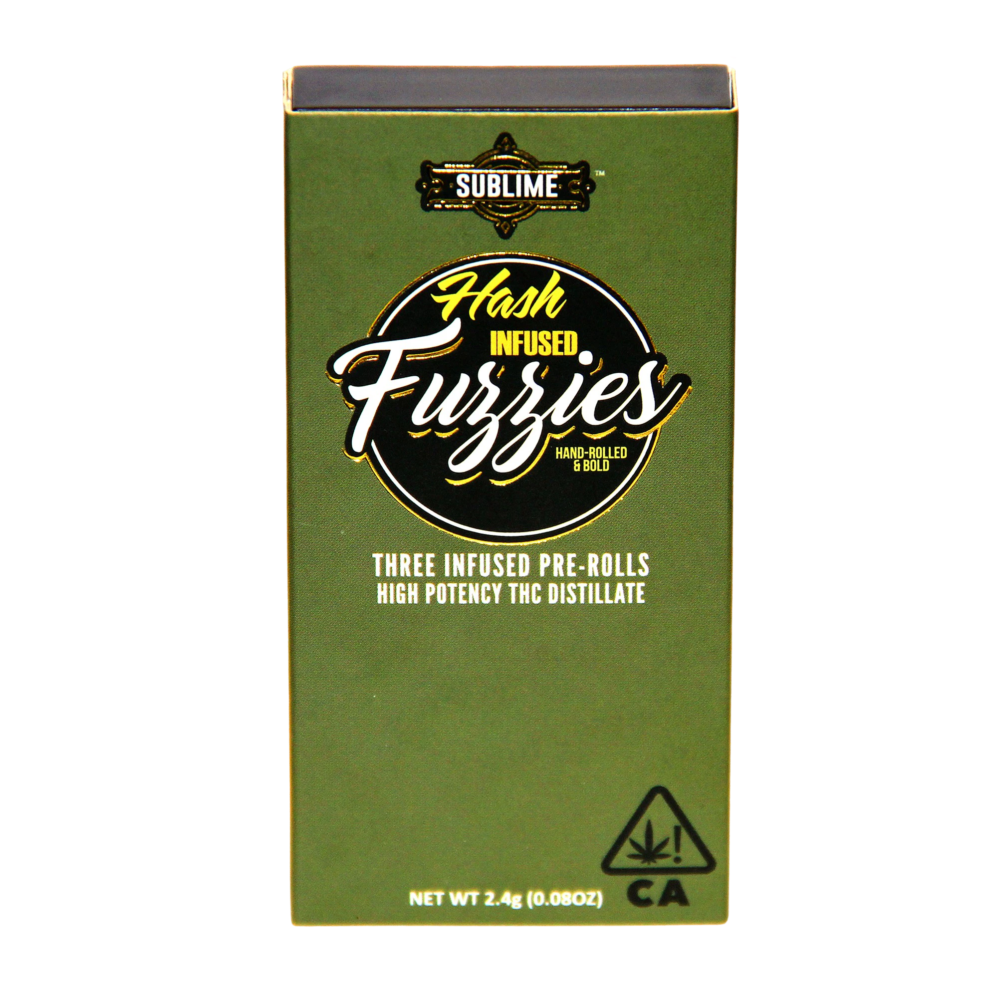 Sublime - FUZZIES HASH - 3 PACK MINI - HYBRID .8G - SUBLIME Main Image