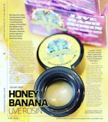 LIVE ROSIN - HONEY BANANA 1G - HASH AND FLOWERS