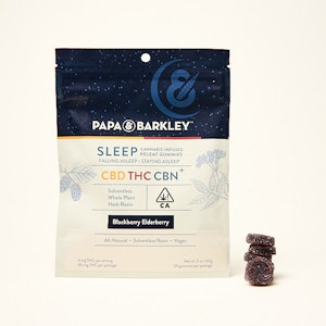 PAPA & BARKLEY - SLEEP - BLACKBERRY ELDERBERRY GUMMIES - PAPA & BARKLEY