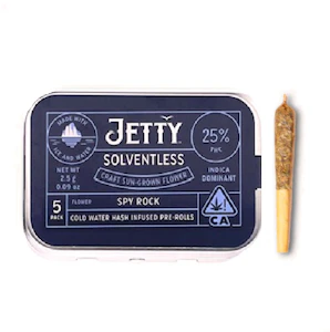 Jetty Extracts - SPY ROCK SOLVENTLESS (5PK) - JETTY EXTRACTS
