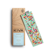 BAR - WHITE CHOCOLATE BIRTHDAY CAKE 100MG - KIVA CONFECTIONS