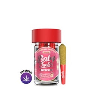 Jeeter - BABY JEETER 5 PACK INFUSED - STRAWBERRY SHORTCAKE .5G - JEETER