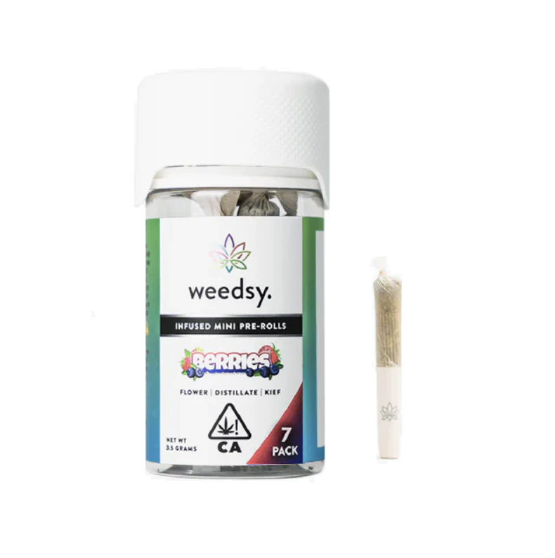 Weedsy - BERRIES MINI'S (7PK) - WEEDSY Main Image