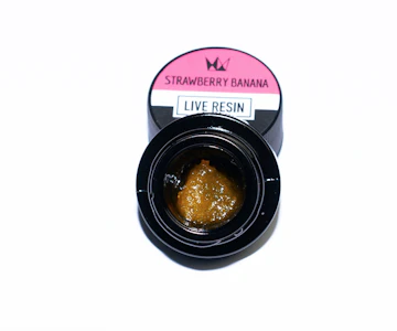 WEST COAST CURE - LIVE RESIN SAUCE - STRAWBERRY BANANA 1G - WEST COAST CURE