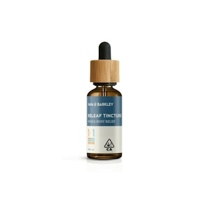 PAPA & BARKLEY - 1:1 CBD:THCA RELEAF TINCTURE 30ML - PAPA & BARKLEY