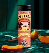 LOST FARM GUMMIES - JUICY PEACH 100MG (MIMOSA) - KIVA CONFECTIONS