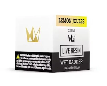 WEST COAST CURE - LIVE RESIN WET BADDER - LEMON JOULES 1G - WEST COAST CURE