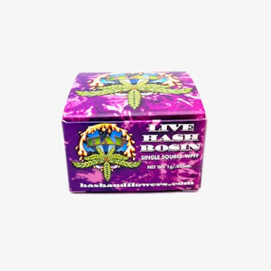 HASH AND FLOWERS - BLUE NERDS ROSIN 1G - HASH AND FLOWERS