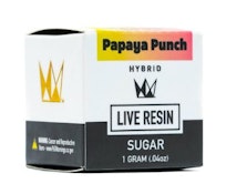 LIVE RESIN SUGAR - PAPAYA PUNCH 1G - WEST COAST CURE