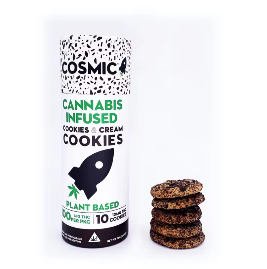 Cosmic Edibles - COOKIES & CREAM COOKIES 100MG - COSMIC EDIBLES Main Image