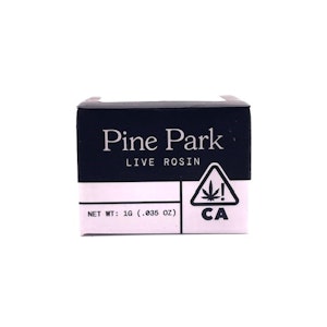 Pine Park - RUNTZ KRASHER LIVE ROSIN 1G - PINE PARK