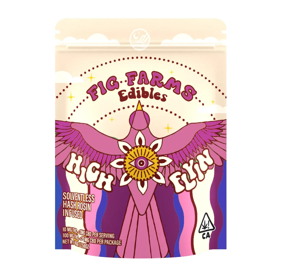 Fig Farms - PURPLE GRAPE GUMMIES 100MG - FIG FARMS Main Image