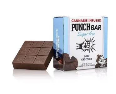 PUNCH EDIBLES & EXTRACTS - SOLVENTLESS SUGAR FREE - DARK CHOCOLATE BLACKBERRY 100MG - PUNCH EDIBLES & EXTRACTS