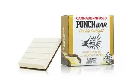 Punch Edibles & Extracts - SOLVENTLESS COOKIE DELIGHTS - WHITE CHOCOLATE W/ CHOCOLATE COOKIE 100MG - PUNCH EDIBLES & EXTRACTS Main Image