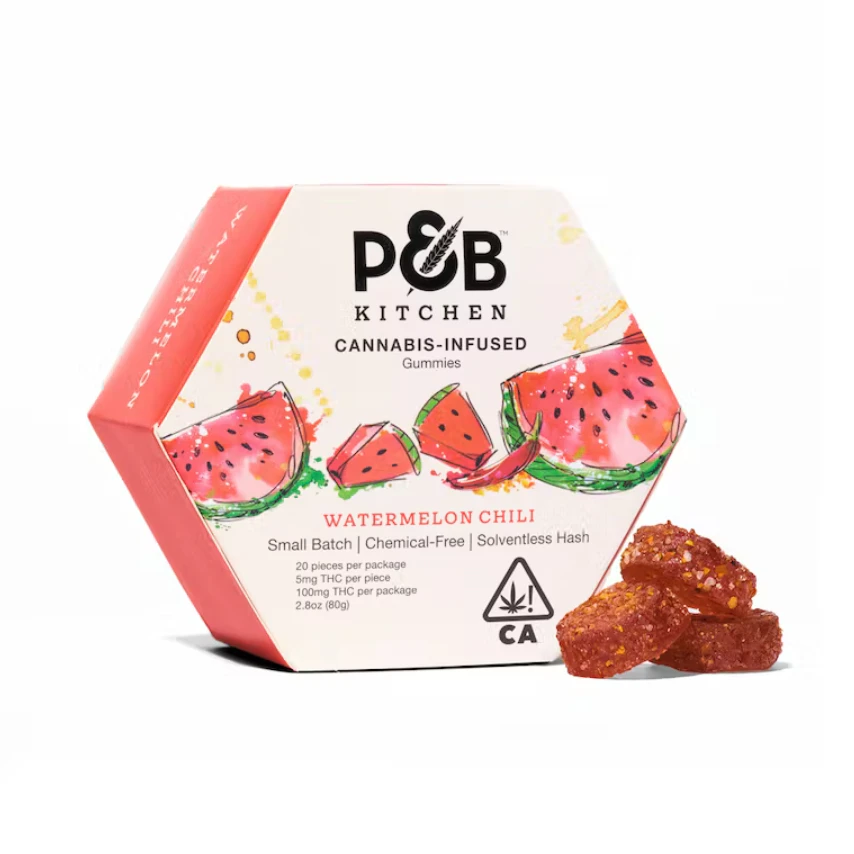 Papa & Barkley - WATERMELON CHILI GUMMIES 100MG - PAPA & BARKLEY Main Image